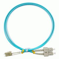 Оптический шнур SC-LC/UPC MM 50/125 OM3 duplex 2м