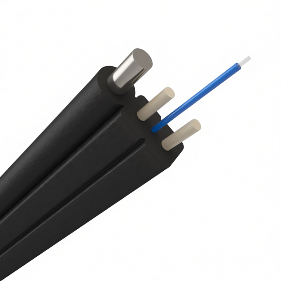 Оптический кабель CO-FTTHS1-3 на 1 волокно G.657, LSZH +STEEL в Санкт-Петербурге