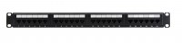 Патч-панель UTP на 24 порта RJ-45, кат. 5е