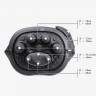 LIGHT PON ОМТ-КС M48 муфта оптическая тупиковая термоусаживаемая до 48 ОВ KSC в Санкт-Петербурге