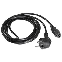 Кабель питания Евровилка-штеккер 1,8м