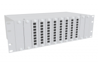 Кросс оптический в стойку КОР-64-Ц   3U