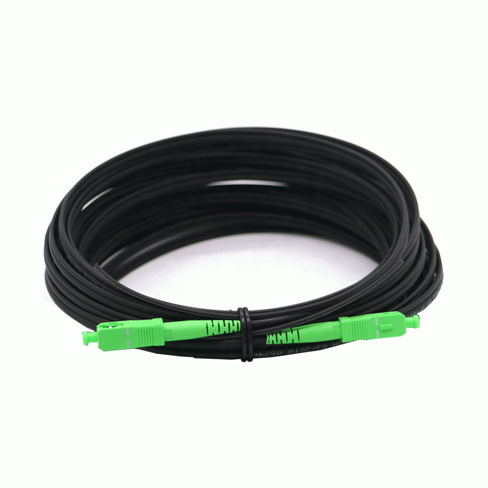 Оптический шнур FTTH SC/APC-SC/APC SM 9/125 20м  в Санкт-Петербурге