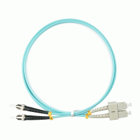 Оптический шнур ST-SC/UPC MM 50/125 OM3 duplex 2м