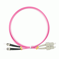 Оптический шнур ST-SC/UPC MM 50/125 OM4 duplex 3м