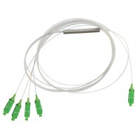 Оптический разветвитель планарный (PLC)  1х4 SS-tube 5SC/APC
