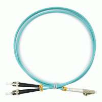 Оптический шнур LC-ST/UPC MM 50/125 OM3 duplex 1
