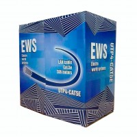 Кабель UTP4 CAT5e 24AWG 305м. ССА внутренний