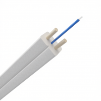 Оптический кабель CO-FTTH1-1 на 1 волокно G.657,  LSZH White