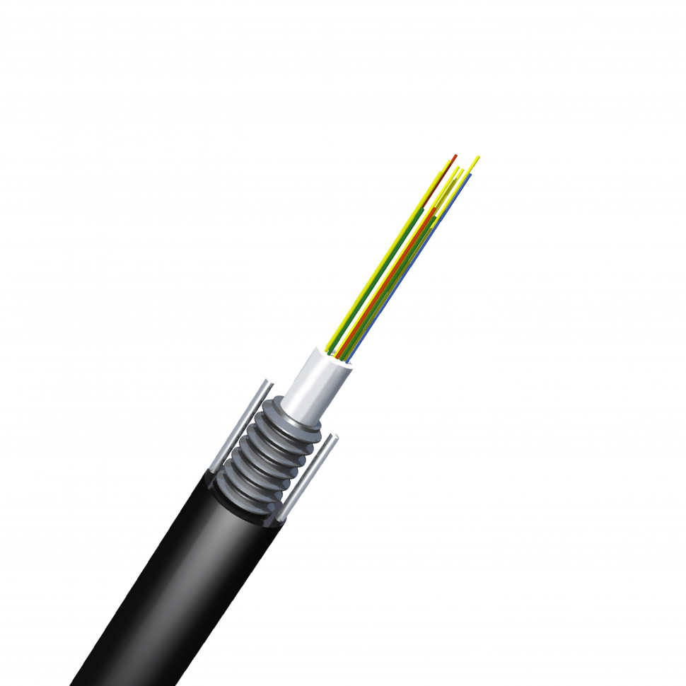 Оптический кабель для прокладки в канализации  ОКСТЦ-10-01-0,22-16-(2,7)