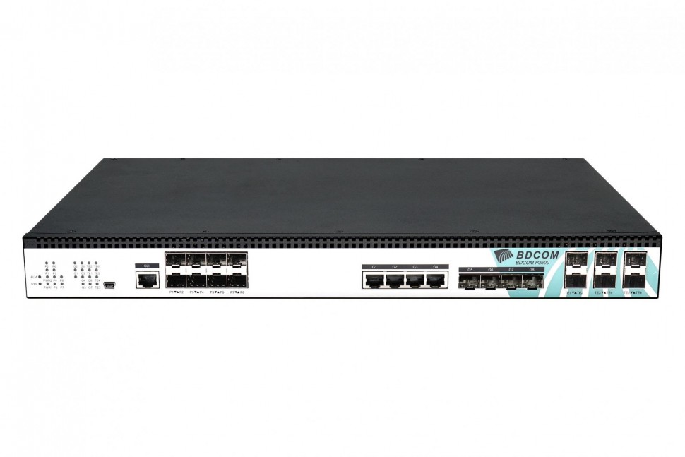 Оптический линейный терминал BDCOM OLT P3600-08-2AC GEPON  в Санкт-Петербурге
