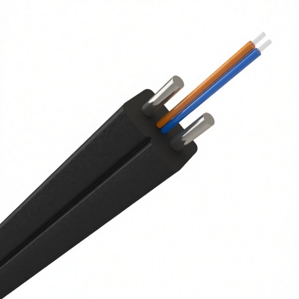 Оптический кабель CO-FTTH2-2 на 2 волокна G.657, LSZH в Санкт-Петербурге